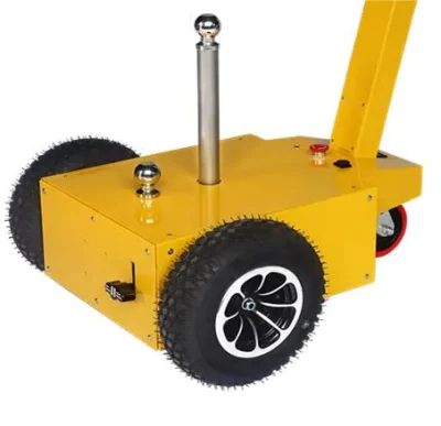 2,5-тонный небольшой трактор для буксировки багажа, портативный мобильный электрический тягач, одобренный CE, небольшой мобильный электрический тягач для буксировки багажа